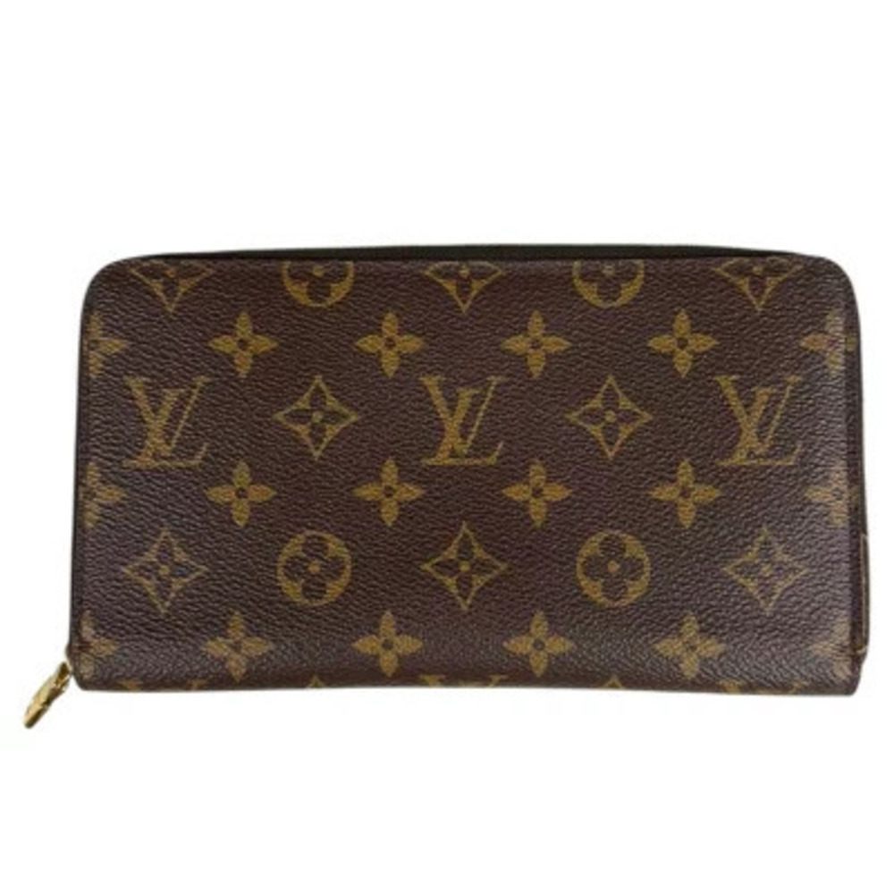Louis Vuitton Zippy Organizer Monogram Long Wallet Canvas